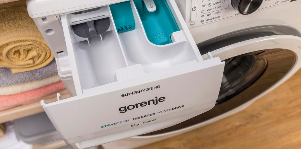 Pralka GORENJE WEI72SBDS dezynfekcja higiena
