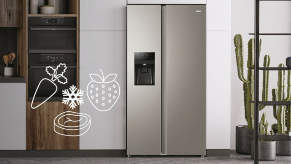 LODÓWKA HAIER HTR3619FNMN