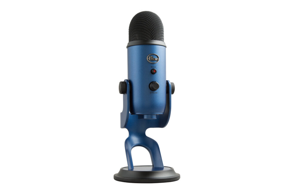 MIKROFON DO STREAMINGU BLUE YETI USB cztery tryby stereo kardioidalny dookólny dwukierunkowy