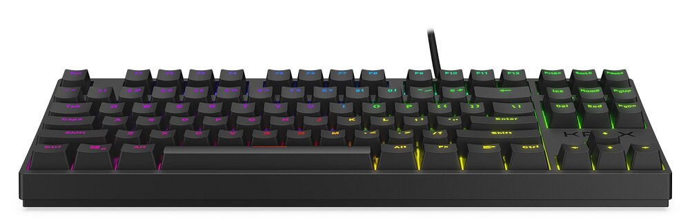 Klawiatura KRUX Atax Pro RGB Gateron Blue - Anti-ghosting nie regauje na nieplanowane wciśnięcia klawiszy