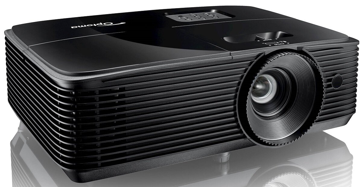 Projektor OPTOMA DX322 WWXGA laser zoom obraz Jasność ANSI lumen Korekcja odległość matryca cale jakość trwałość lampa żywotność normal econo Google Chromecast 3D Eco AV
