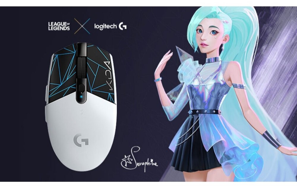 Mysz LOGITECH G305 KDA Bezprzewodowa mysz do gier LIGHTSPEED