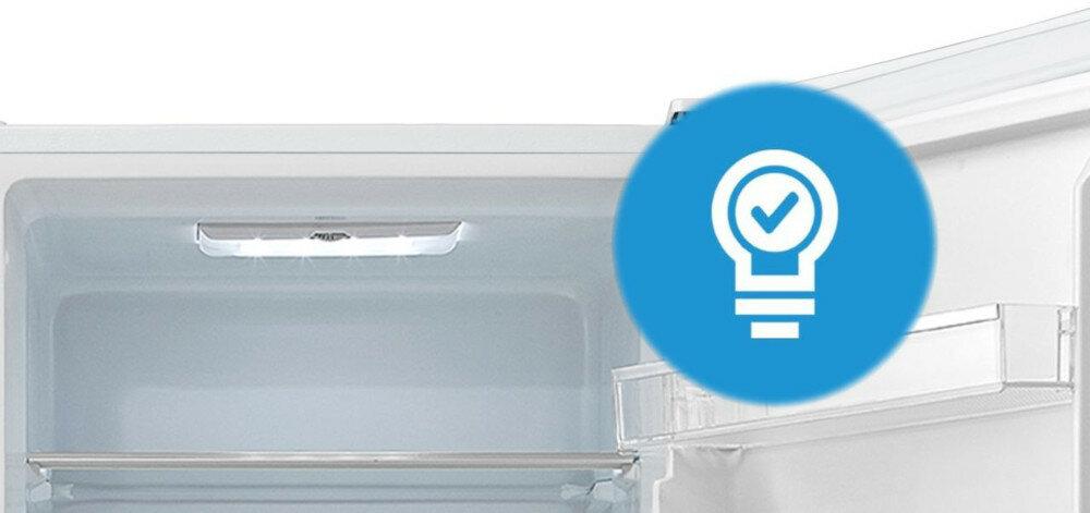 Lodówka MIDEA MDRB369FGF01 Biała LED oświetlenie