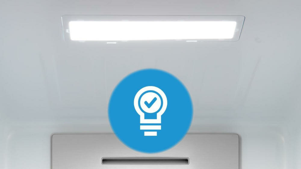 MIDEA-MDRB470MGE22 lodówka oświetlenie led oświetlone produkty oszczędność