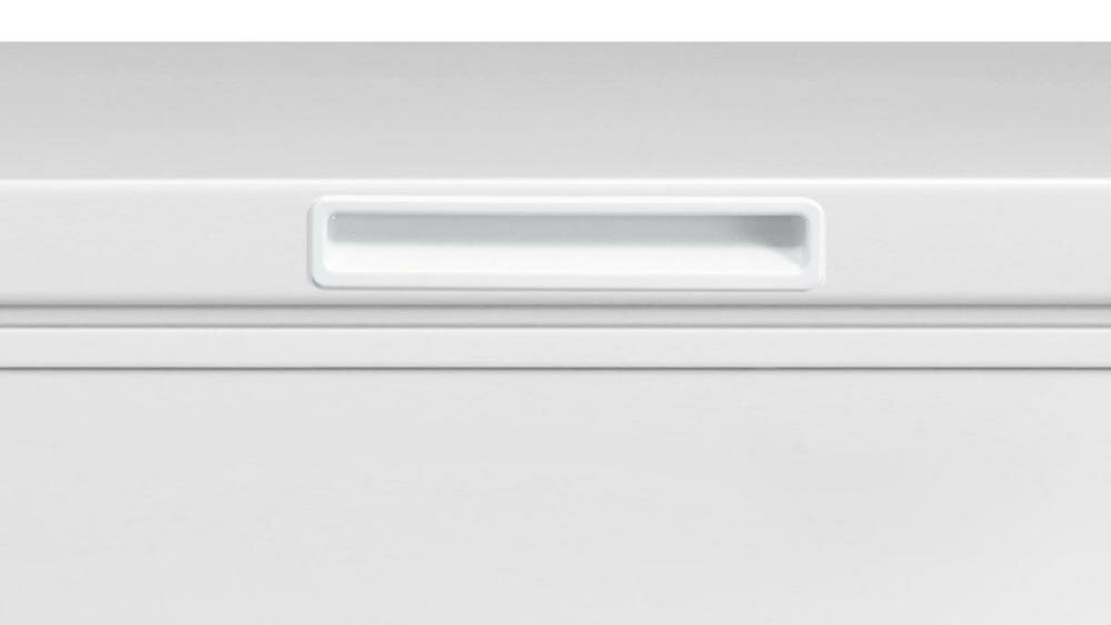 MIDEA-MDRC279FZF01D zamrażarka skrzyniowa uchwyt wyprofilowany zintegrowany szybki dostęp bezpiecznie