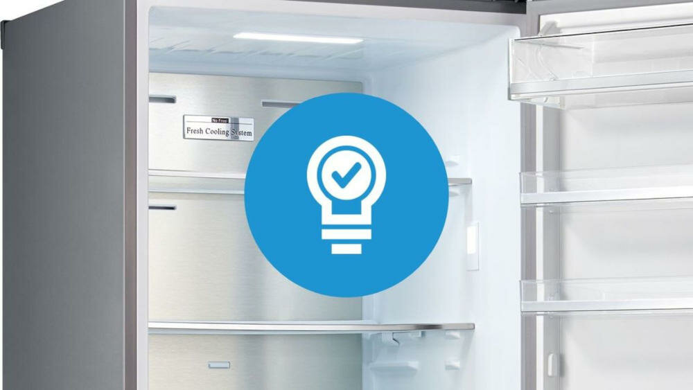 MIDEA-MDRF632FGF28 lodówka oświetlenie ledowe nowoczesne energooszczędne