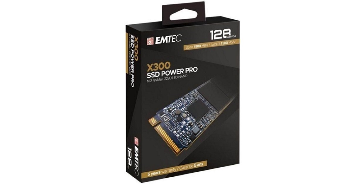 Dysk EMTEC X300 Power Pro Zunifikowane wymiary