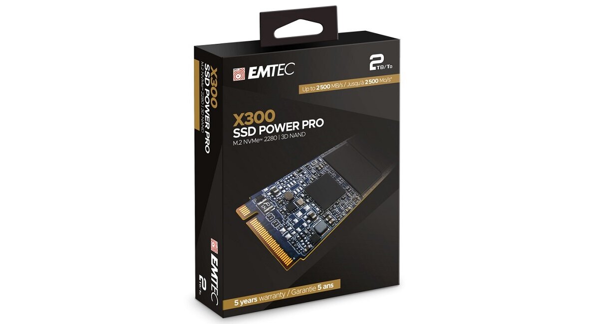 Dysk EMTEC X300 Power Pro Zunifikowane wymiary