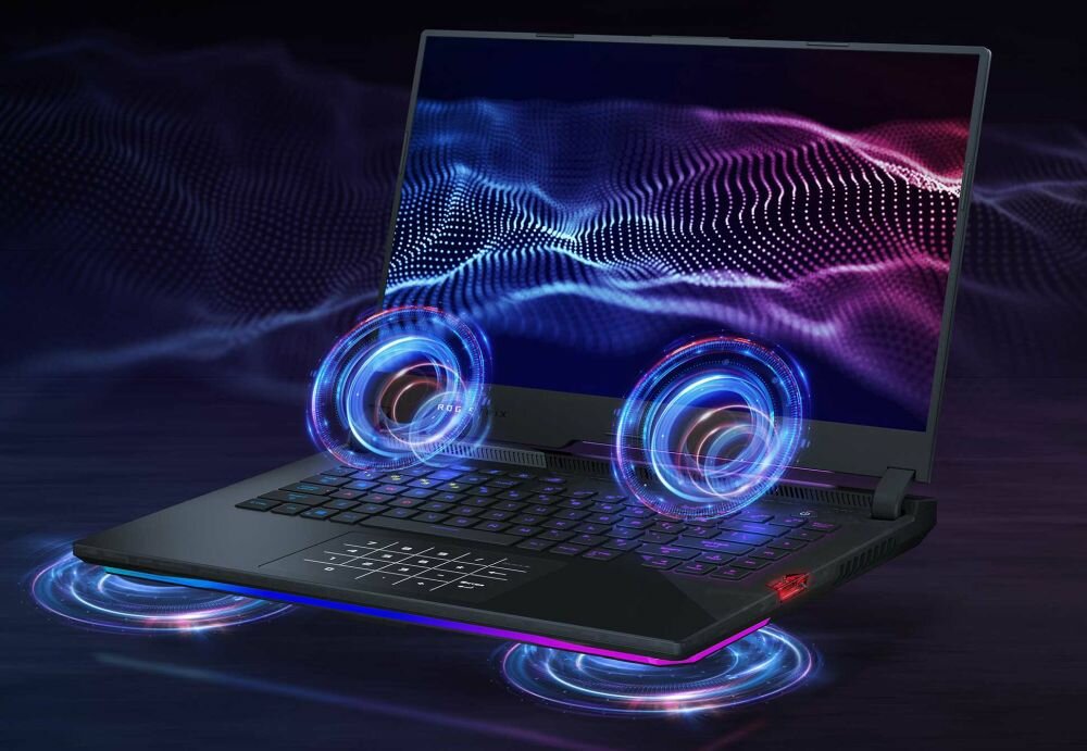 Laptop ASUS Rog Strix Scar 15 G533 G533QR G533QS - Dźwięk