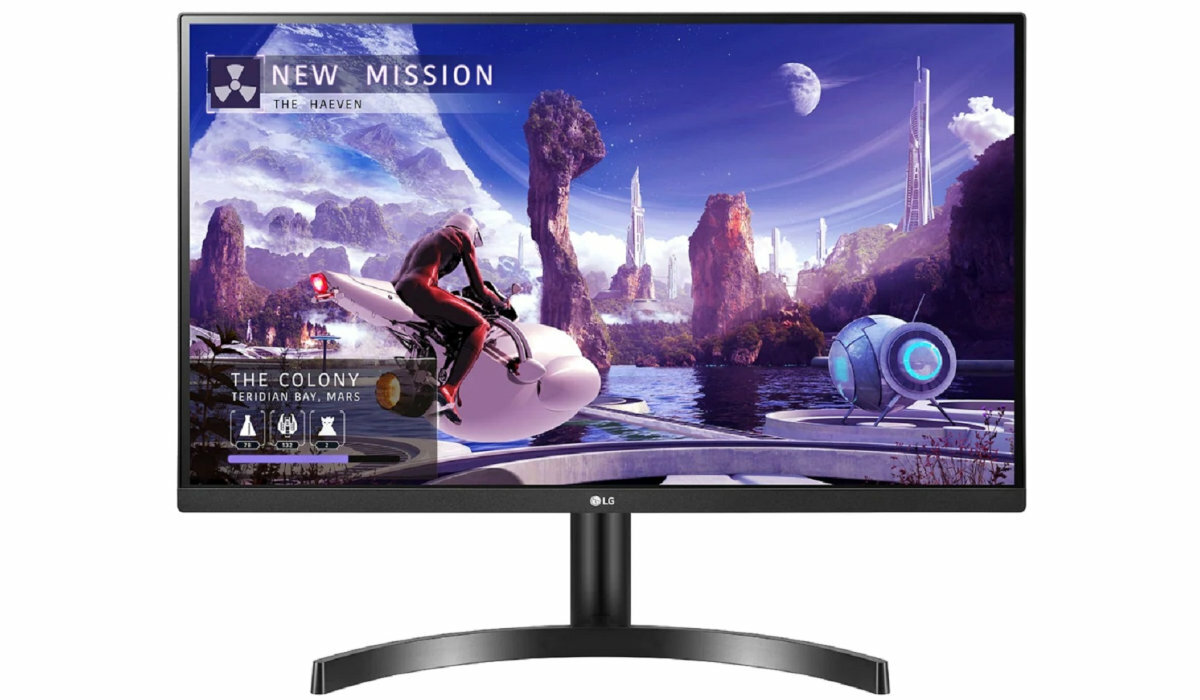 LG 27QN600-B niebieski monitor