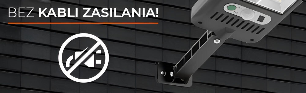 LAMPA SOLARNA LTC LXLL116 nieskomplikowany montaż wygoda estetyka