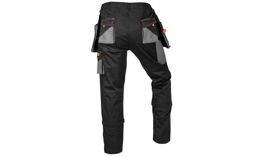 Spodnie robocze NEO TOOLS HD Slim 81-239-M (rozmiar M) Wytrzymały materiał Gramatura materiału skład tkaniny bawełna poliester elastan