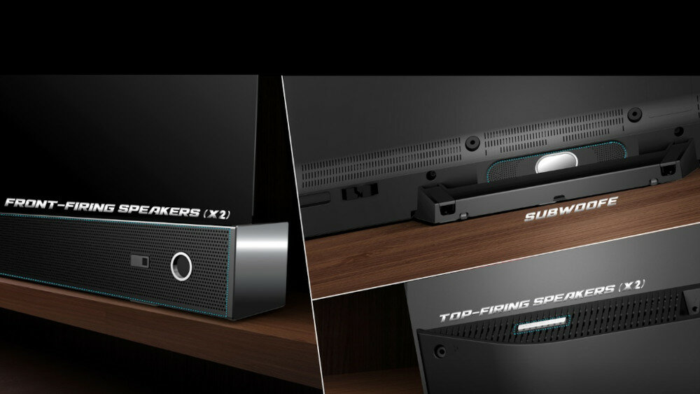 Telewizor HISENSE A9G - dzwiek