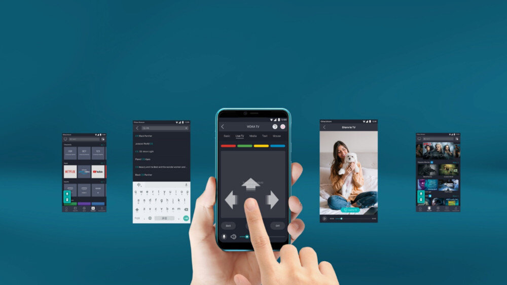 Telewizor HISENSE A6G  - aplikacja