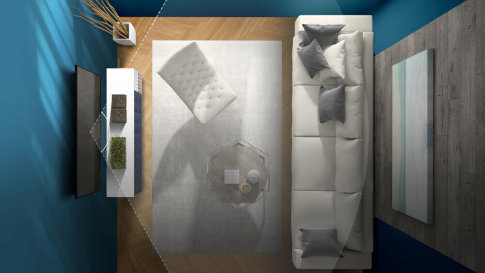 Telewizor HISENSE A6G  - szerokie kąty wyświetlania obrazu