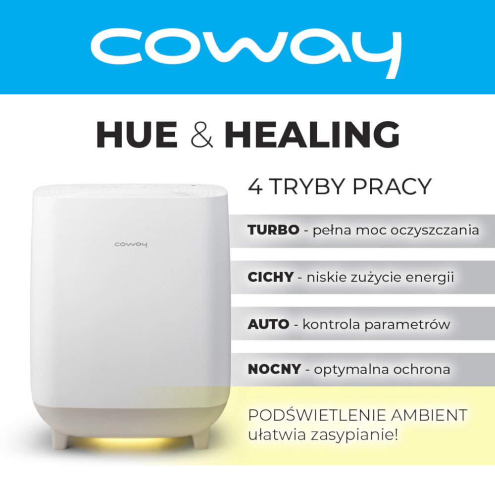 Oczyszczacz powietrza COWAY Hue&Healing APMS-0815C