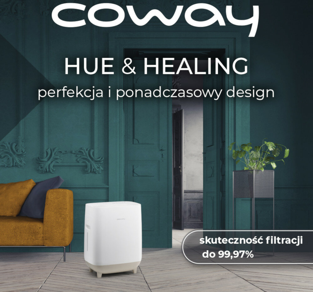 Oczyszczacz powietrza COWAY Hue&Healing APMS-0815C