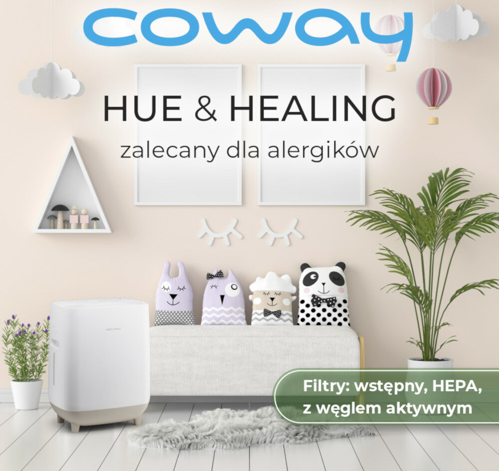 Oczyszczacz powietrza COWAY Hue&Healing APMS-0815C