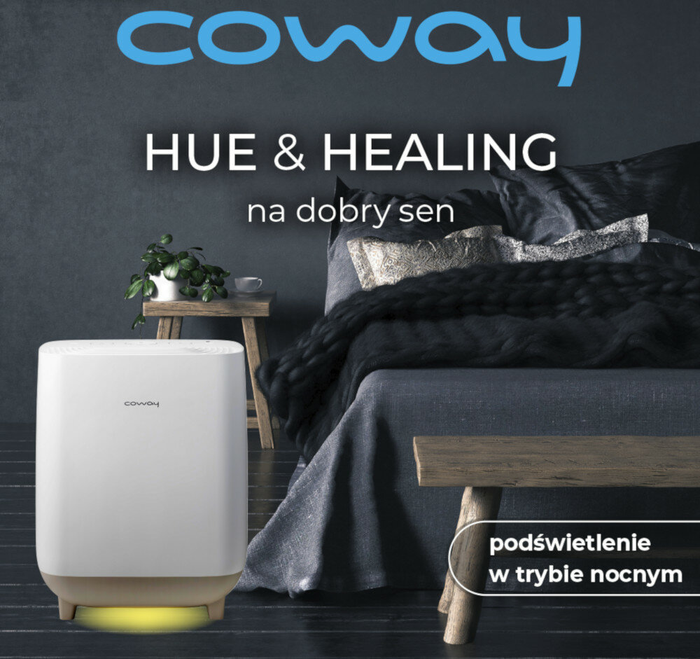 Oczyszczacz powietrza COWAY Hue&Healing APMS-0815C