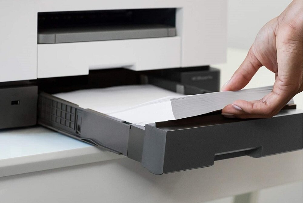 Urządzenie HP OfficeJet Pro 9022e - Drukowanie w czerni i kolorze