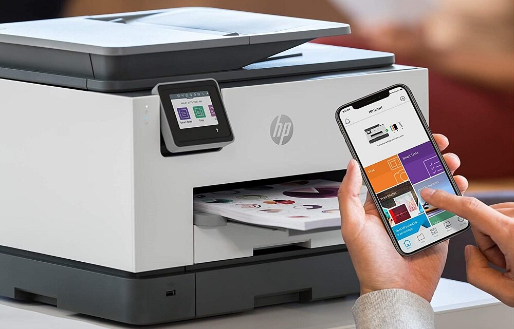 Urządzenie HP OfficeJet Pro 9022e - opcja h+