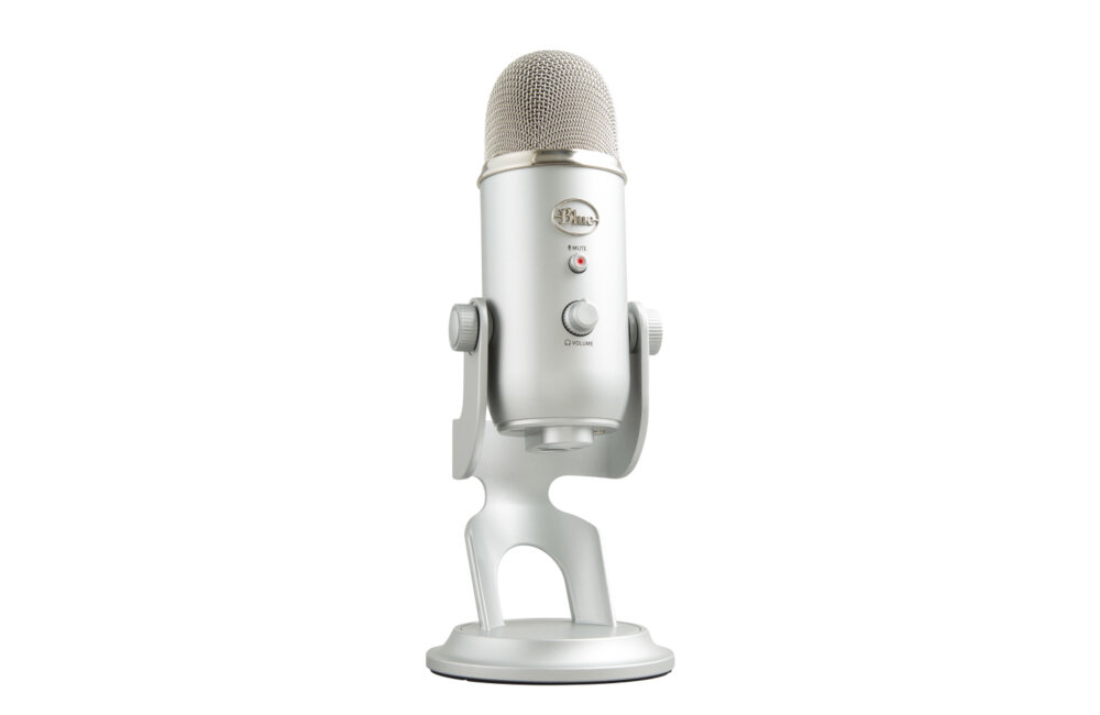 MIKROFON DO STREAMINGU BLUE YETI USB cztery tryby stereo kardioidalny dookólny dwukierunkowy