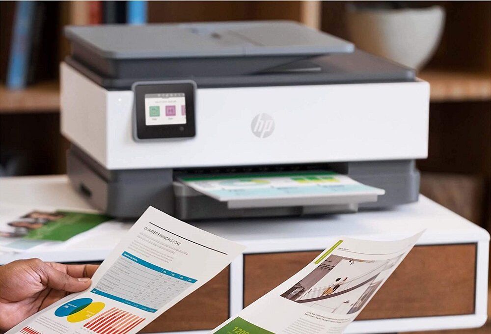 Urządzenie HP OfficeJet Pro 8022e - Efektywne działanie