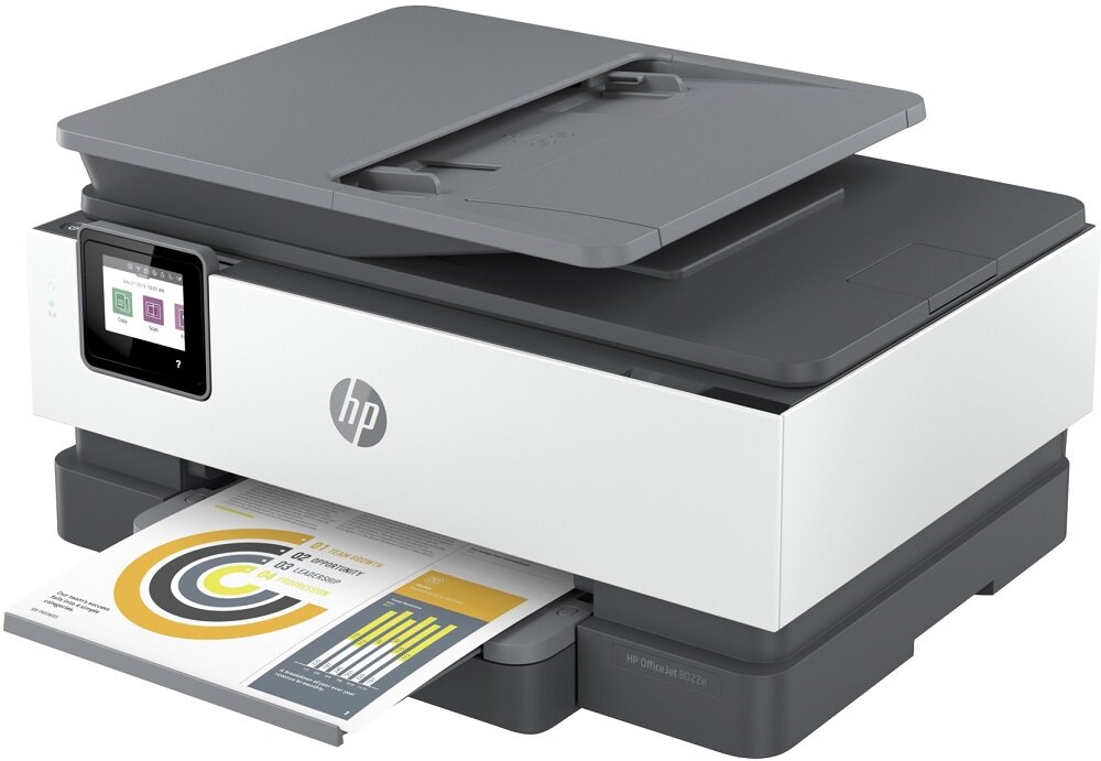 Urządzenie HP OfficeJet Pro 8022e - Druk dwustronny