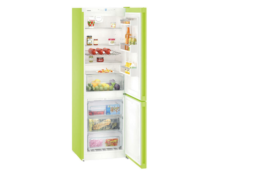 LIEBHERR-CNKW-4313 urządzenie chłodzące lodówka codzienny użytek jedzenie napoje niewielkie mieszkanie uniwersalny kolor oświetlenie ledowe naturalne światło wnętrze oszczędność