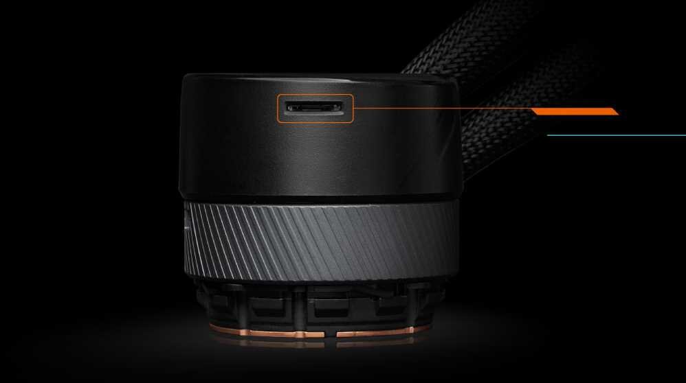 Chłodzenie wodne GIGABYTE Aorus Waterforce X 240 - Micro SD 