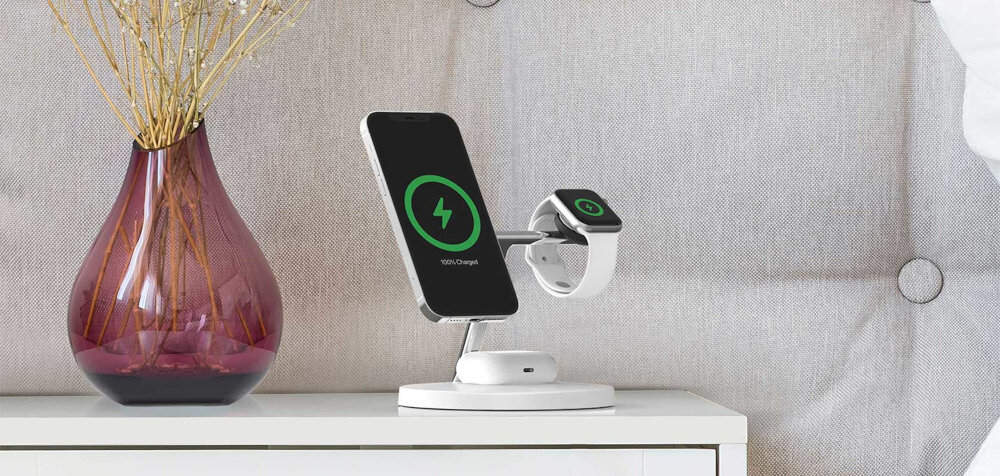 Ładowarka indukcyjna BELKIN 3w1 MagSafe 15W funkcjonalna