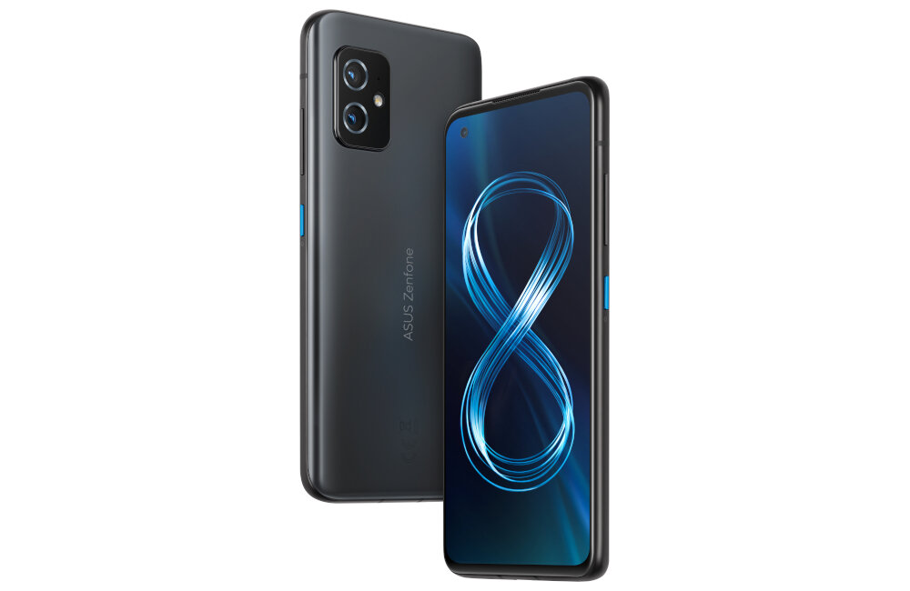 SMARTFON ASUS ZENFONE 8 5G 8+256GB CZARNY mobilność powłoka przekątna