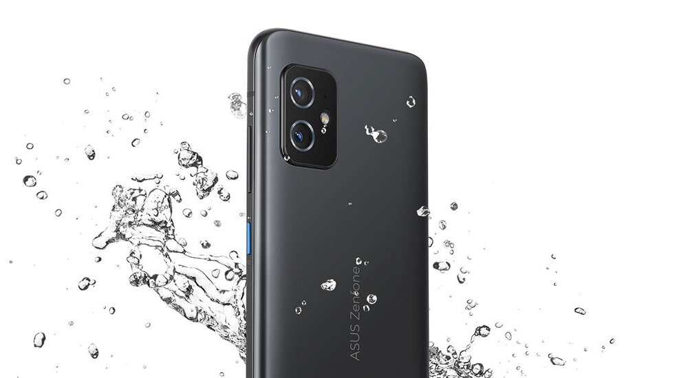 SMARTFON ASUS ZENFONE 8 5G 8+256GB CZARNY odporność woda pył