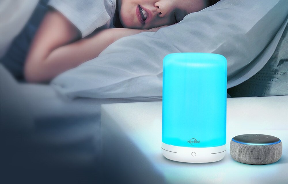 Lampka nocna NITEBIRD LB3 programowanie czasowe oczekiwania