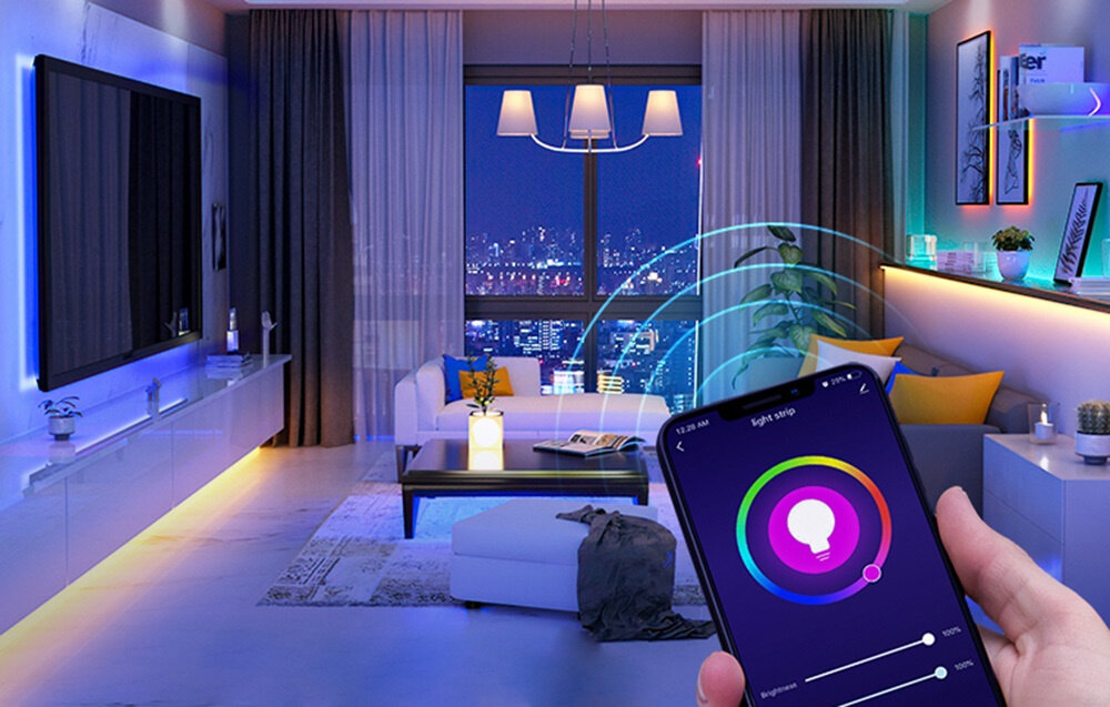 Taśma LED NITEBIRD SL3 2 x 5 m WiFi komunikacja Wi-Fi 2,4 GHz aplikacja Gosund Tuya Smart Bluetooth tworzenie calego systemu oswietlenia
