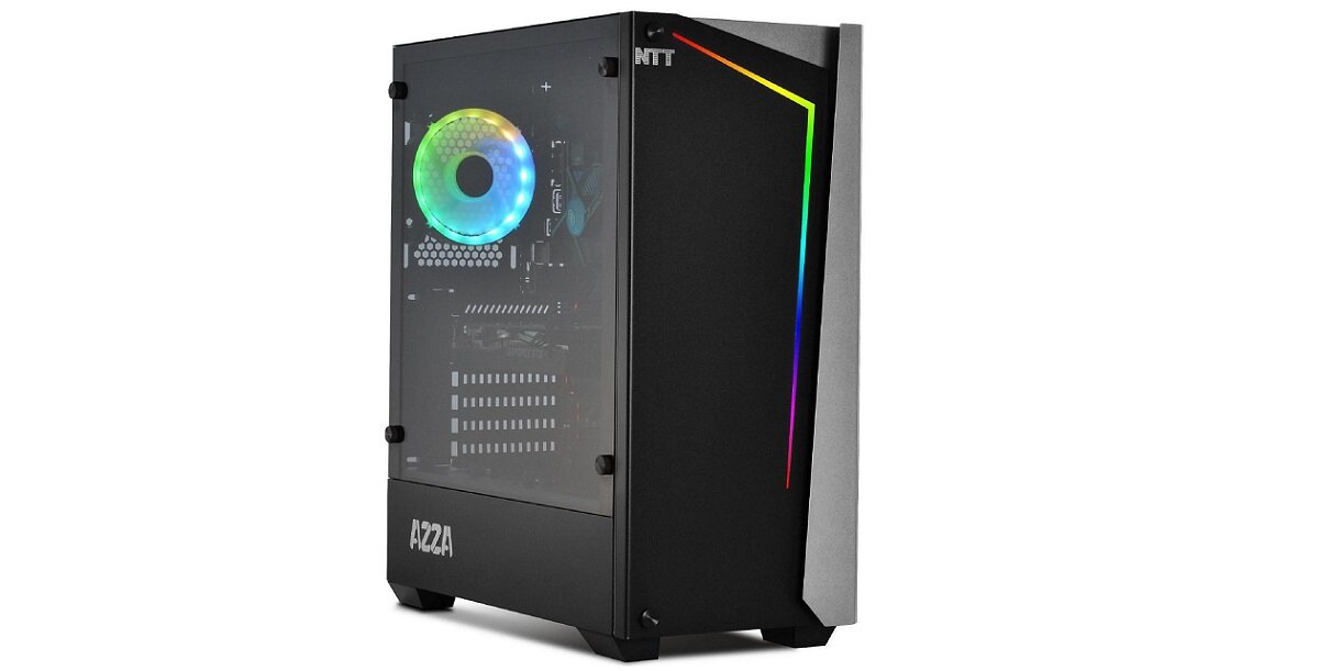 Komputer NTT Game B450R5 R5-3600 16GB SSD 512GB GeForce RTX3060 Windows 10 Home Komfort użytkowania