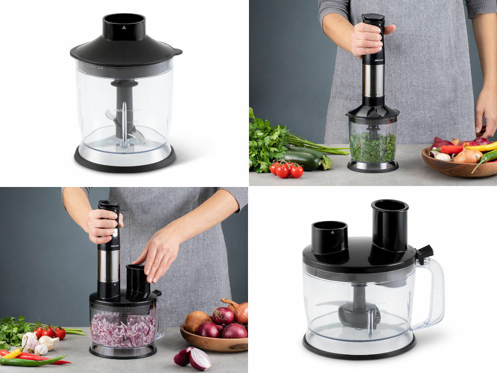 Blender DELIMANO Multipractic Deluxe Noir