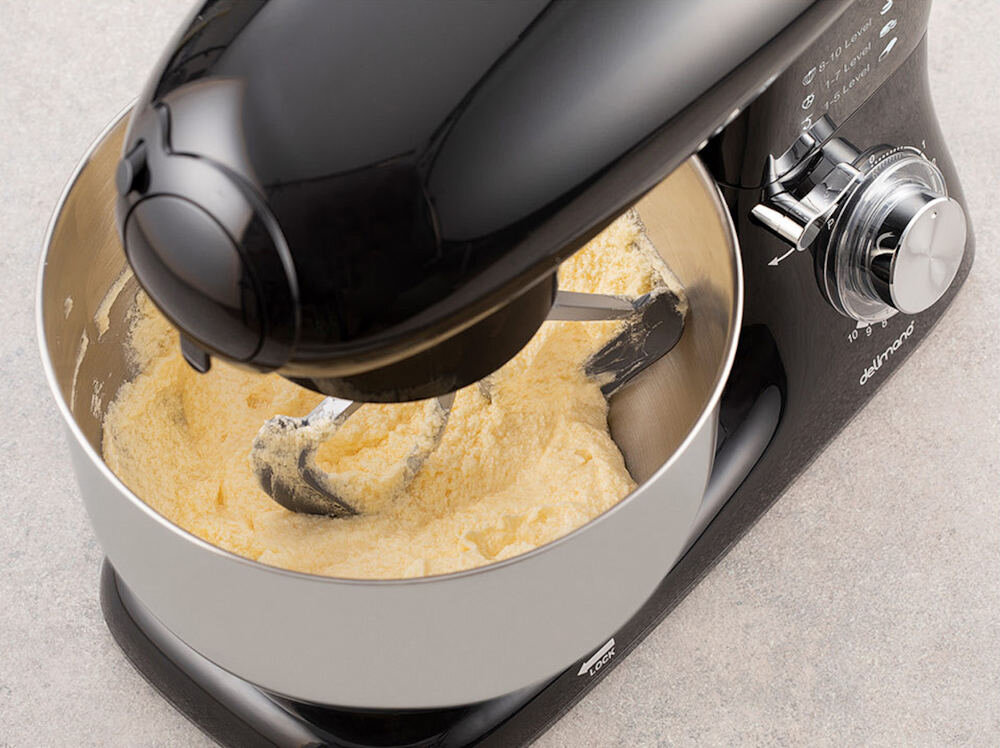 Robot kuchenny planetarny DELIMANO 110068244 Deluxe Noir 1500W
