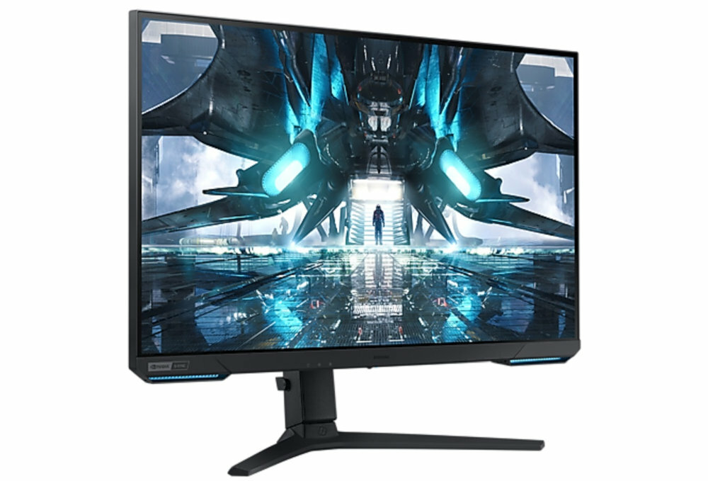 Monitor-samsung-Odyssey-28-skos-lewy