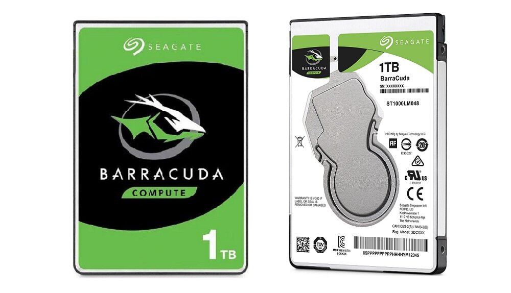 Dysk SEAGATE BarraCuda HDD Bezpieczny transport