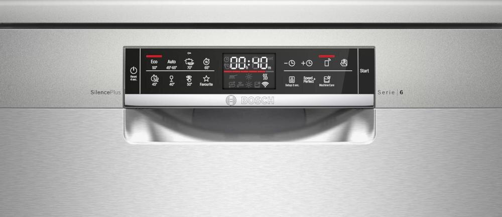 BOSCH SMS6ECI93E panel sterowanie wyświetlacz