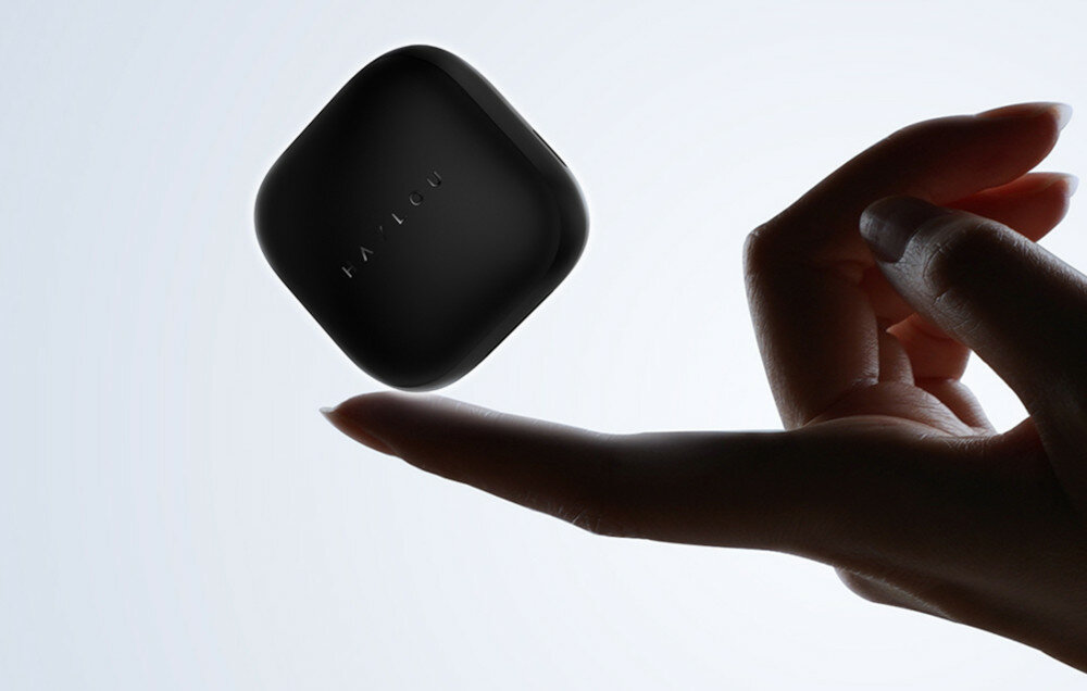 Słuchawki dokanałowe HAYLOU GT6 Czarny czas pracy etui