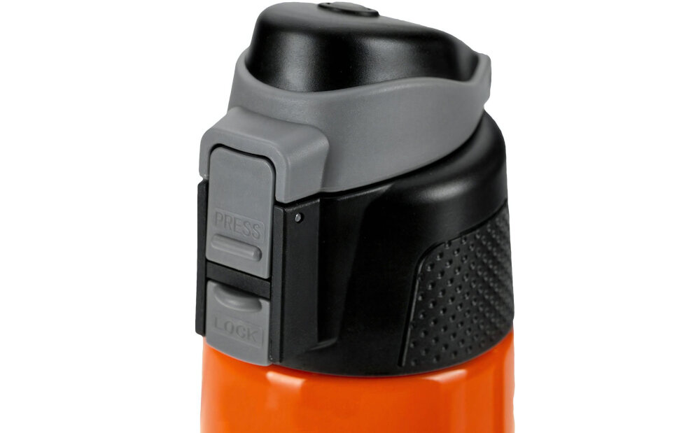 Termos NEO TX-GD06 Pomaranczowy pojemnosc 600ml blokada przed przypadkowym otwarciem