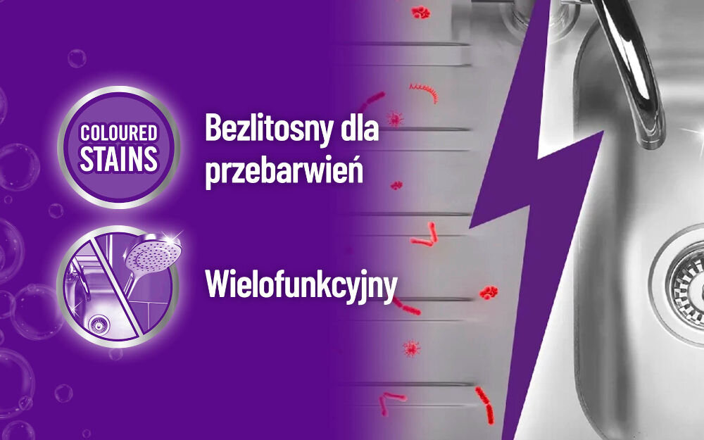 Płyn do czyszczenia łazienki CILLIT BANG Wybielanie i higiena 750 ml zaschnięty brud przebarwienia