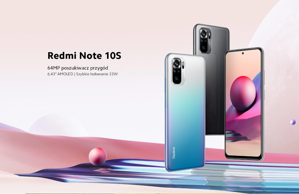 SMARTFON XIAOMI REDMI NOTE 10 S BATERIA PROCESOR RAM