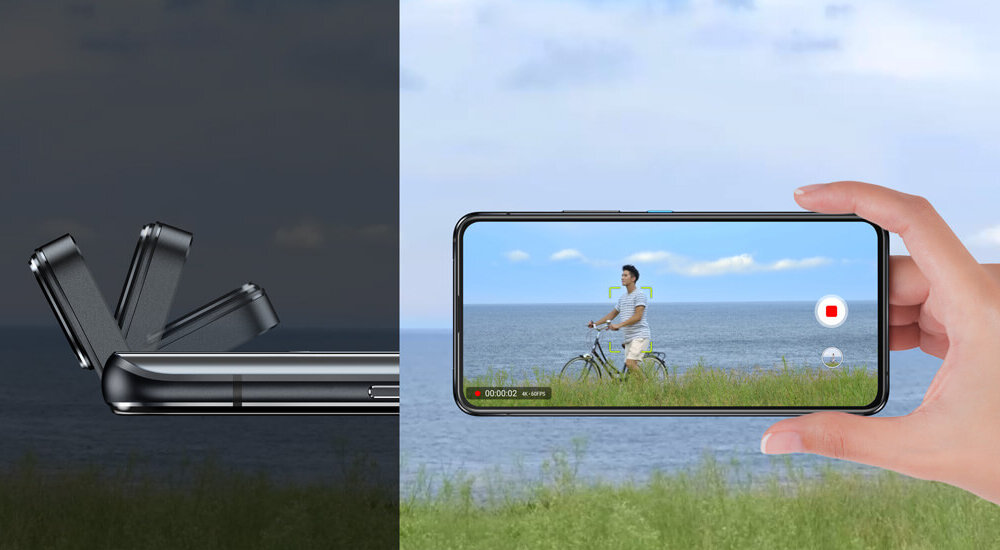 SMARTFON ASUS ZENFONE 8 FLIP 5G 8+256GB CZARNY śledzenie ruchu