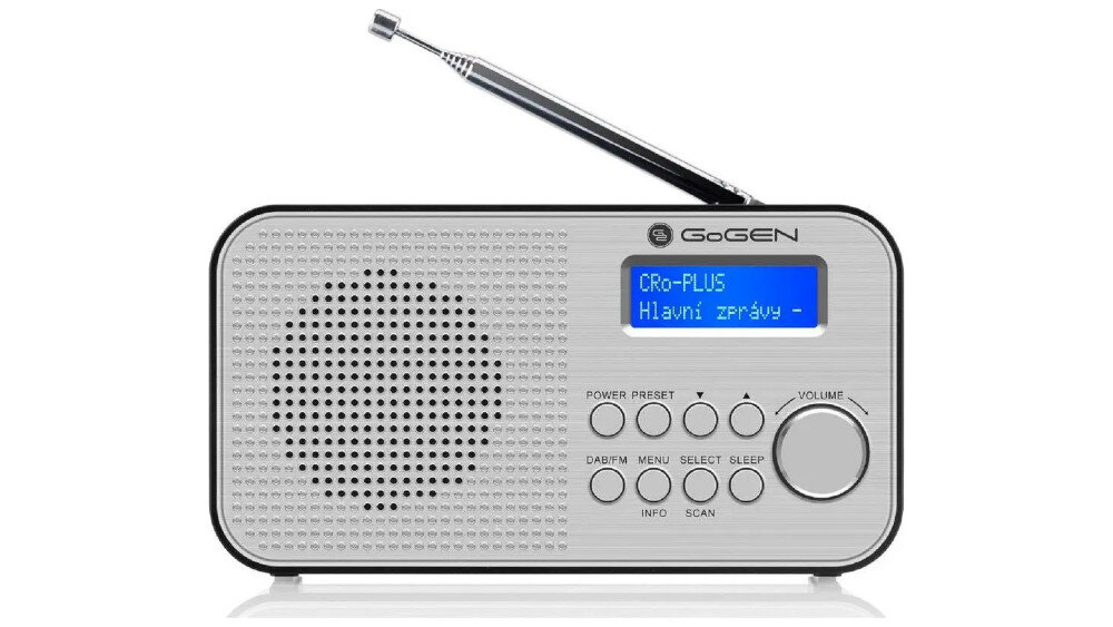 GOGEN DAB 300 N Przenośne Srebrny Radio - niskie ceny i opinie w Media ...