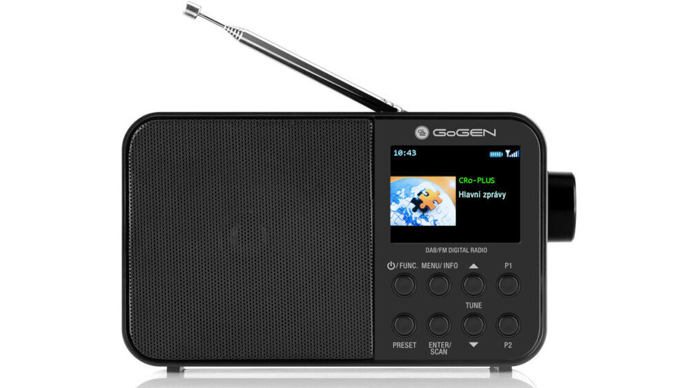 Radio GOGEN DAB 500 BTC - wymiary