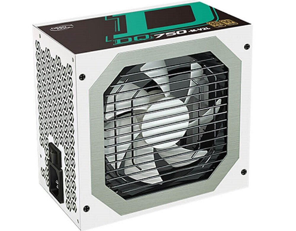 Zasilacz DEEPCOOL DQ750-M-V2L WH Gold - chlodzenie