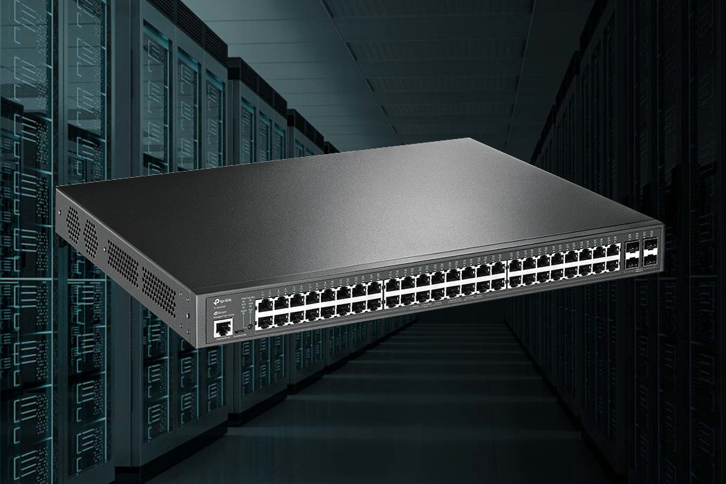 Switch TP-LINK JetStream TL-SG3452P Funkcje warstwy L2+ tagowanie VLAN 802.1Q dublowanie portów TP/RSTP/MSTP LACP zarządzanie energią IGMP Snooping IGMP Throttling IGMP Filtering